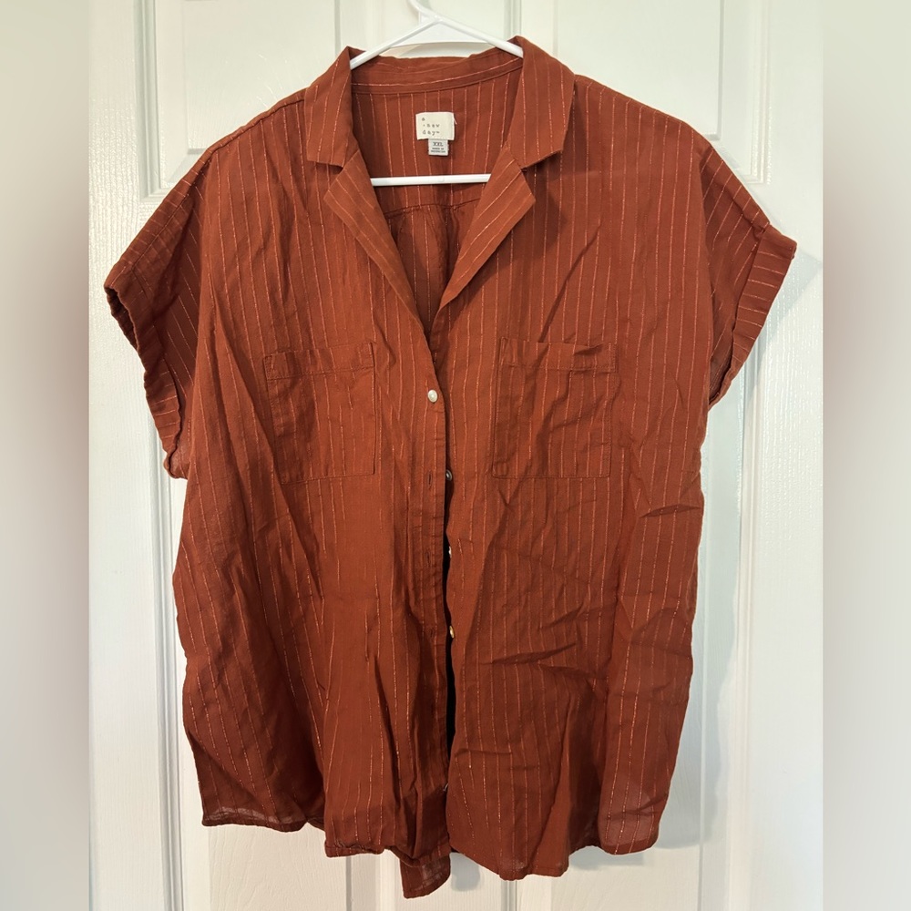 A New Day Button Up